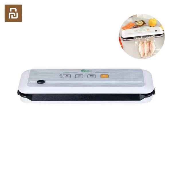 

smart home control xianli electric food vacuum sealer auto machine strong suction lock fresh moist dry come with 10pcs bags packagi