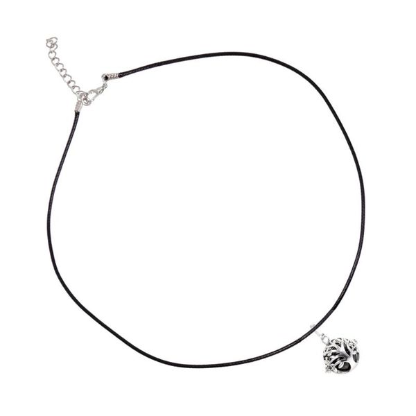 

pendant necklaces 1pc creative crystal orb necklace delicate natural stone, Silver