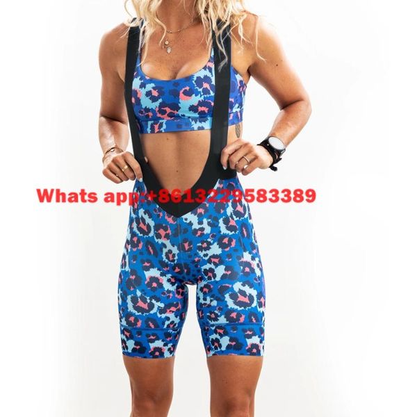 

racing sets trespinas bike shorts summer cycling kit women bicycle suit pro team clothing brettler bib gel pad ciclismo ropa, Black;blue
