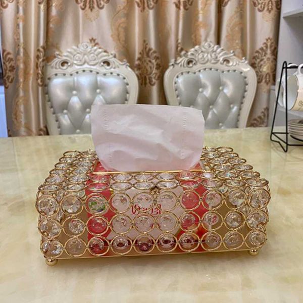 

tissue boxes & napkins crystal box holder case container home decoration el office restaurant napkin dispenser paper
