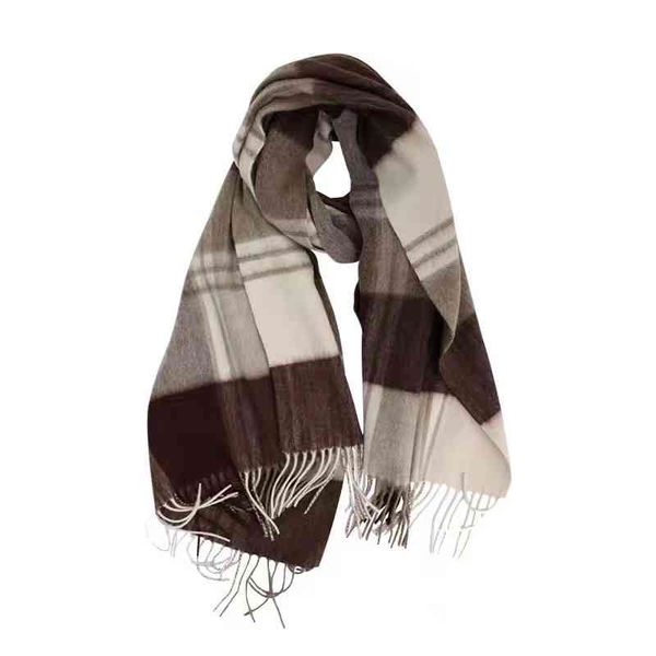 

2021seller soft and warm shawls plaid custom scarf, Blue;gray