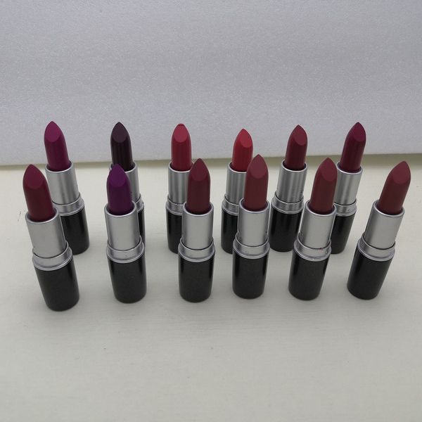 Makeup12 Color Collection 3g Batom Matte VELVET TEDDY MEL LOVE BUBBLEGUM CANDY YUM ANGEL MITO MOCHA + cheiro doce