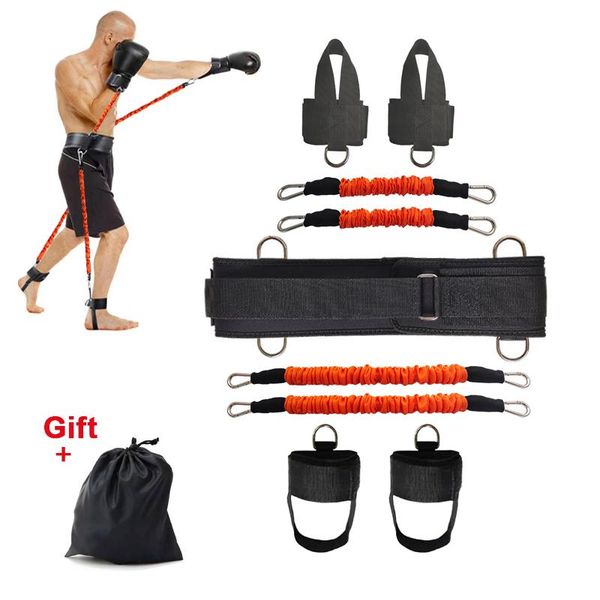 

resistance bands 160lb fitness boxing stretching training rope for home gym leg arm exercise bouncing strength workout equipment