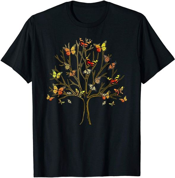 

mother's day butterfly tree of life butterflies t-shirt size s-5xl, White;black