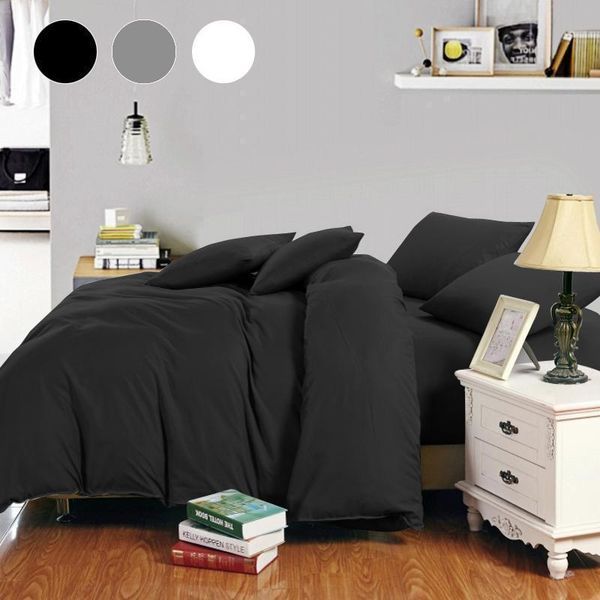 

bedding sets 25 set 22 size europe  double king single duvet cover bed linen white black gray bedclothes