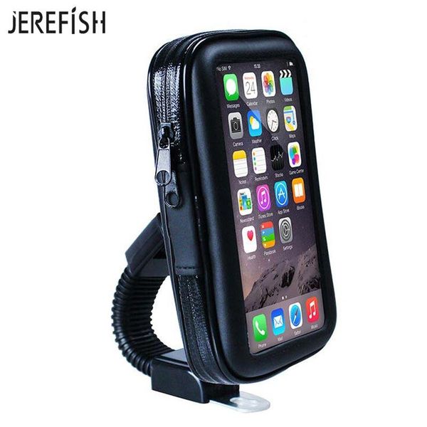 

cell phone mounts & holders jerefish waterproof bike motorcycle holder mount for huawei oppo gps universal mobile support mov