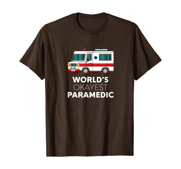 

Funny World' OK Paramedic EMT Ambulance Driver Gift T-Shirt, Mainly pictures