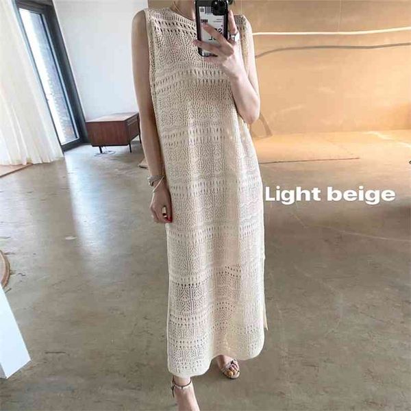 

warm autumn sweater women dress winter knitted dresses loose maxi oversize knitting robe vestidos 210423, White;black