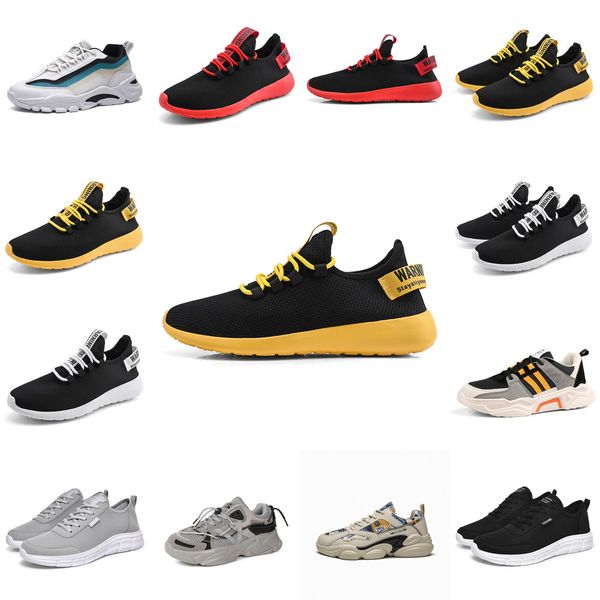 

6xrs comfortable men casual running shoes deep breathablesolid while grey beige women accessories good quality sport summer fashion walking
