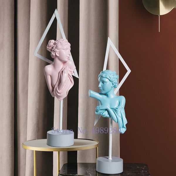 

decorative objects & figurines creativity resin greek mythology art figure decoration naked girl modern home furnishings simulation ch
