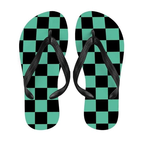 

slippers anime toe flip flop demon slayer cos sandals beach shoes for women men daily indoor outdoor activities 2021 summmer, Black