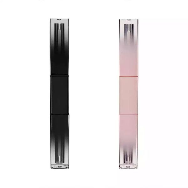 

storage bottles & jars 20pcs gradient double side square lip gloss tube empty glaze wand eyeshadow brush bottle lipstick cosmetic container