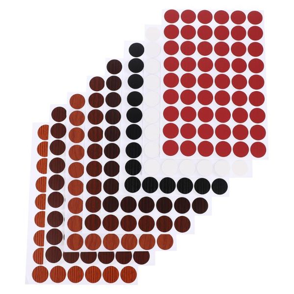 

wall stickers 864pcs screw hole cover adhesive decal for cabinet desk furniture repairing