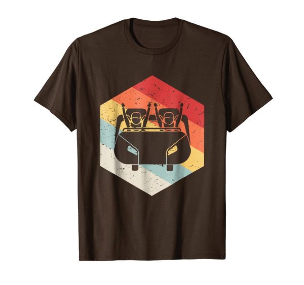 

vintage retro roller coaster t-shirt - 80th's rivival gift, White;black