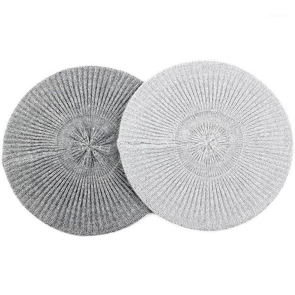

berets solid color fashion wool beret casual hats french style cashmere female bonnet caps for girls women lady adult, Blue;gray