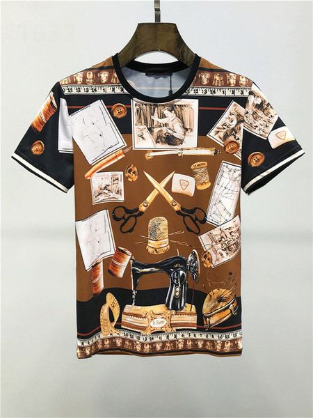 

2021 crown king designer mens t shirt summer fashion letters tees classic royal short sleeve streetwear hip-hop shirts europe america casual, White;black