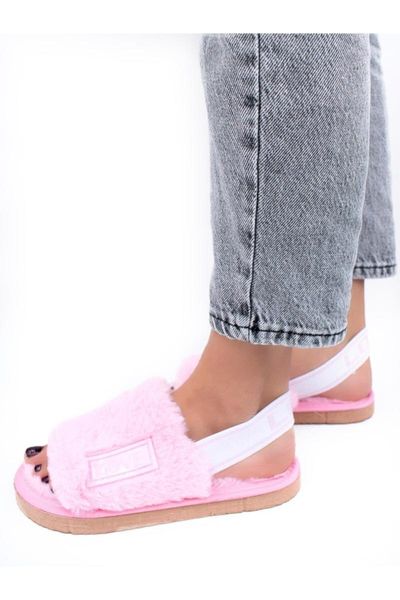 

slippers women's pink home slipper, Black
