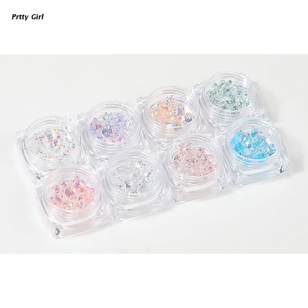 

nail art decorations d2ta 6pcs 3d cute bear resin in 3 sizes ornaments manicure tips, Silver;gold