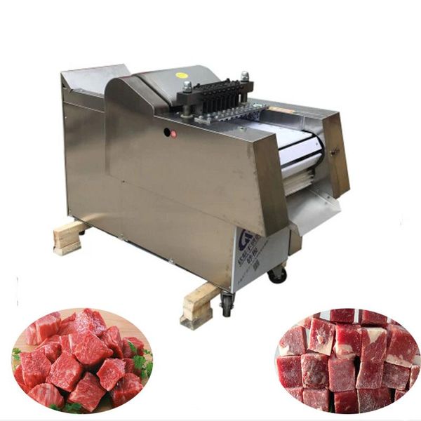 

meat grinders electric beef jerky cutter machine cube cutting 3kw
