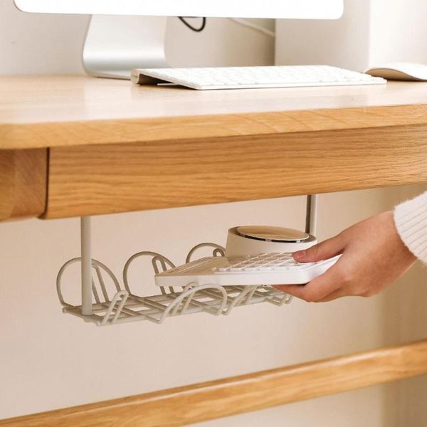 

table bottom power cord plug-in racks for home office rack compartment board lay hanging storage tow x1w7 hooks & rails