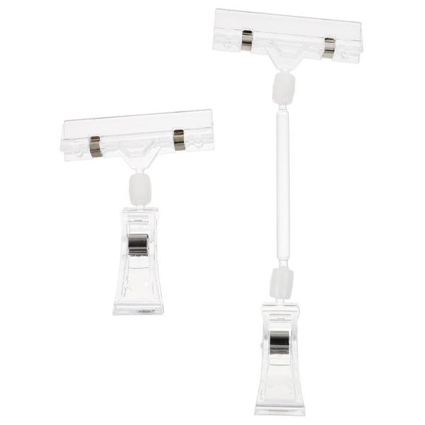 

frames 6pcs supermarket displays price marked shelf universal clamps sign paper