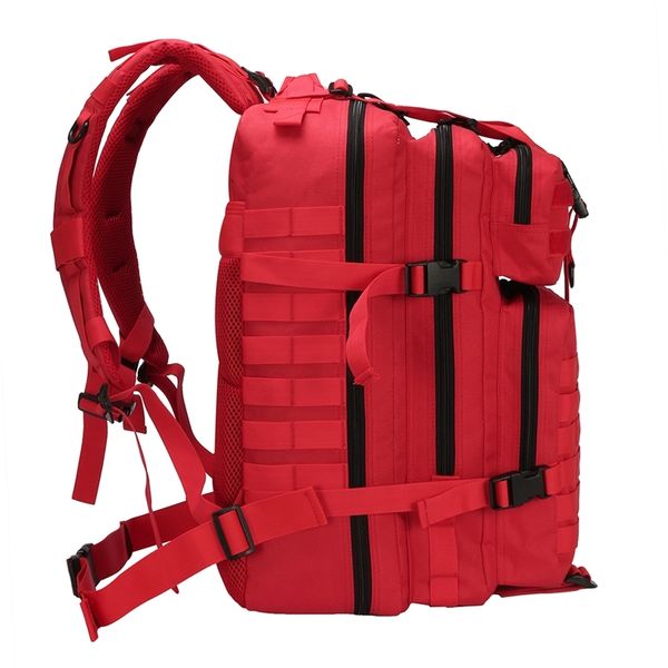 

150L Military Tactical Training Gym Fitness Tas Man Outdoor Walking Campsite Travel Trekking Army Molle Backpack, Acu