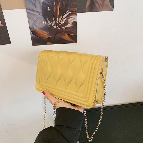 

evening bags 2021 fashion all-match women's chain wallets and handbags high-quality leather one-shoulder messenger bag bolsas de mujer