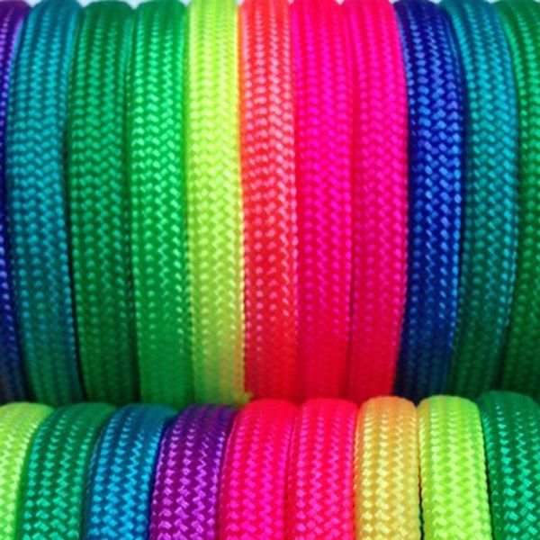 

rainbow paracord 7 strand core climbing rope parachute cord sports string drop outdoor gadgets