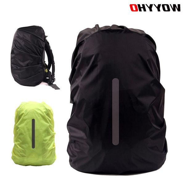 

10-70l reflective portable backpack rain cover,waterproof sport travel bag cover,outdoor camping hiking cover