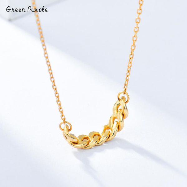 

trendy necklaces sterling silver 925 gift for women designer minimalist chain necklace bijoux femme 2021 fine jewellery chains