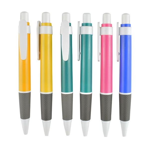 

ballpoint pens 100pcs/lot advertising company wholesale press office school business writing pen promotion gift, Blue;orange