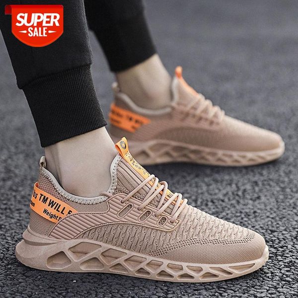 

spring men's shoes korean fashion trend board flying mesh sports casual youth running #dh7i