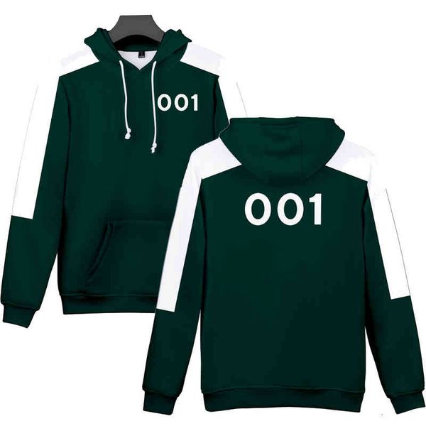 

women's hoodies & sweatshirts harajuku male and female cosplay style squid 3d set series tv 001 casual hoodies fashion girls with oqel, Black