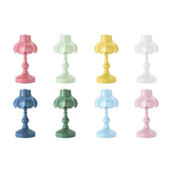 

table lamps european lotus mini led night light for mall room bar home reading
