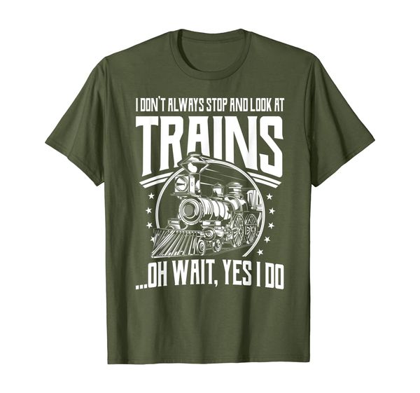 

train railroad vintage train t-shirt funny train shirt, White;black