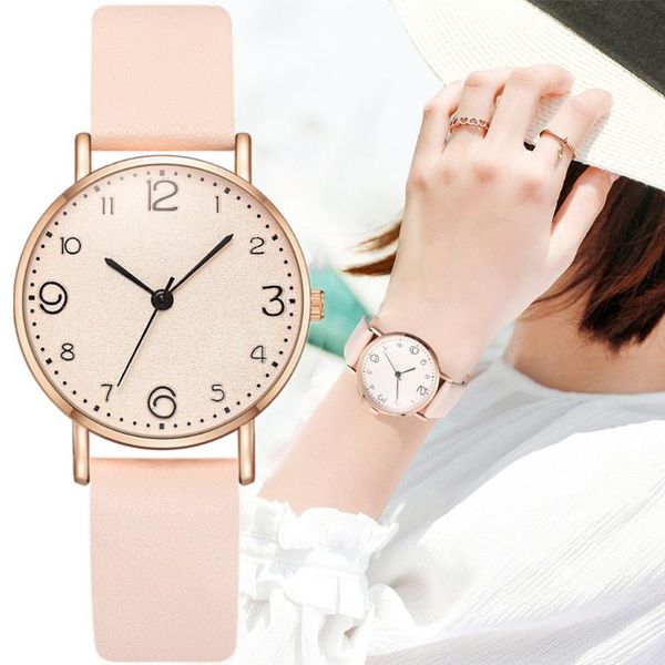 

wristwatches drop 2pcs/set watch bracelet set women's fashion simple quartz sport leather ladies, Slivery;brown