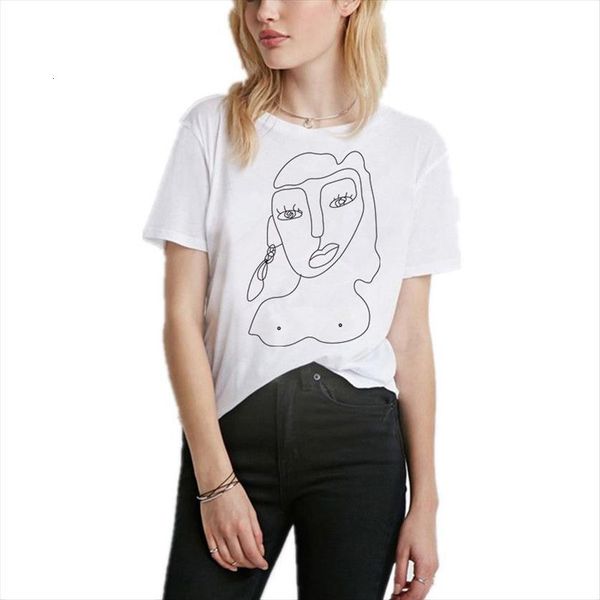 

street style print ullzang women t shirt funny graphic fashion summer tees female, White