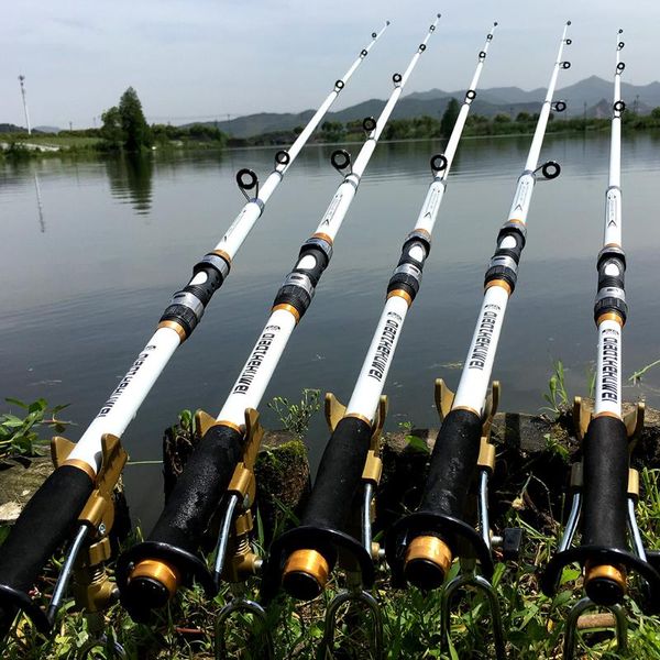 

fishing rod 2.1m -3.6m hard quality spinning pole carp rods boat