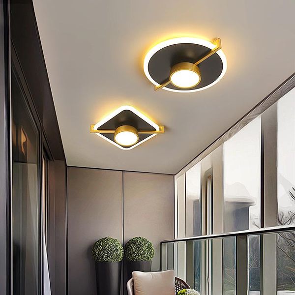 

ceiling lights creative balcony lamp porch entrance hall corridor led modern simple luxury light fixtures