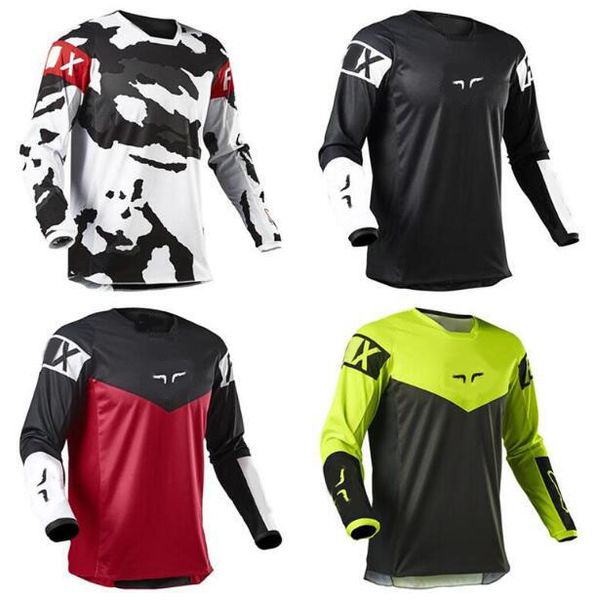 

motorcycle racing long-sleeved t-shirt, motocross downhill jersey, polyester quick-drying , the same style can be customized