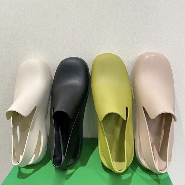 

brand fashion women sandal shoes summer waterproof outdoor beach slides ladies casual slip on round toe mule sandals, Black