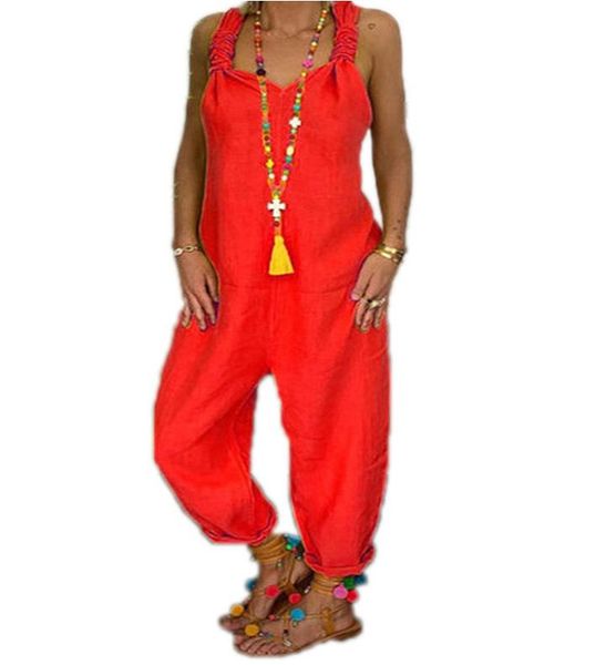 

women's jumpsuits & rompers solid colour t-shirt casual wide leg pants loose one piece, Black;white