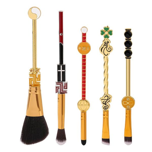 

makeup brushes design 5pcs anime peripheral tokyo revengers set powder eyeshadow eyebrow brush kit cosmetic tool