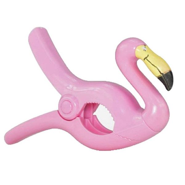 

clothing & wardrobe storage flamingo plastic clothes clips animal type beach towel clamp prevent wind clothespin pegs drying racks retaining