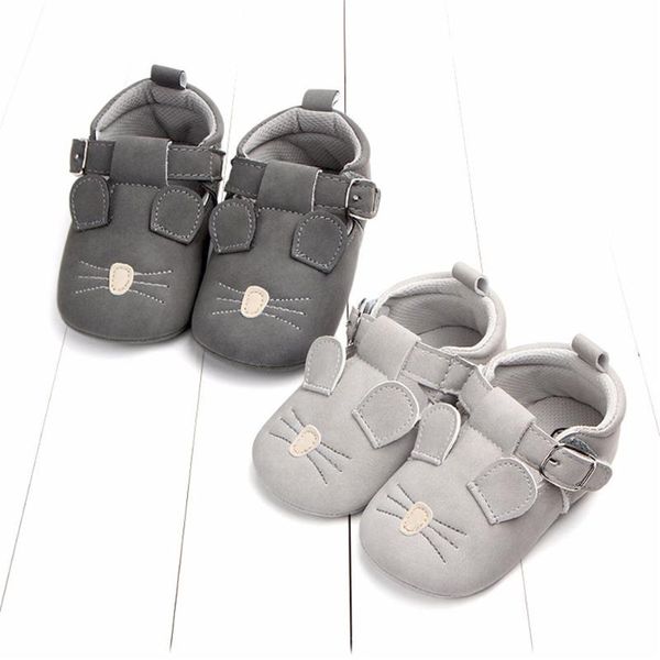 

first walkers baby shoes for born pu leather walker cute animal pattern boy girl footwear prewalker
