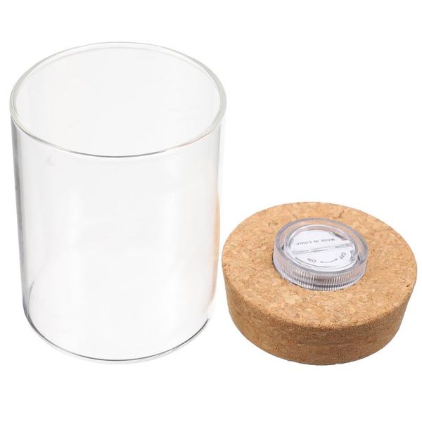 

vases 1pc mini fish tank cylindrical glass bottle borosilicate ecological