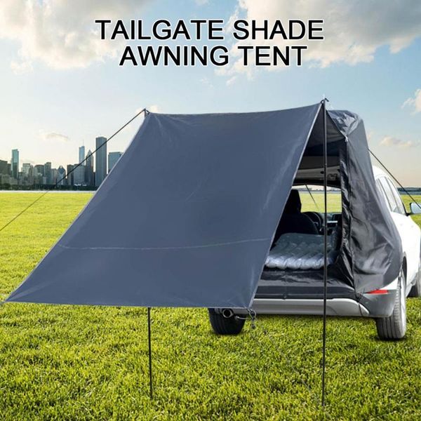 

car sunshade oxford cloth and iron tubing tailgate shade awning tent suit hatchback canopy truck for suv drop
