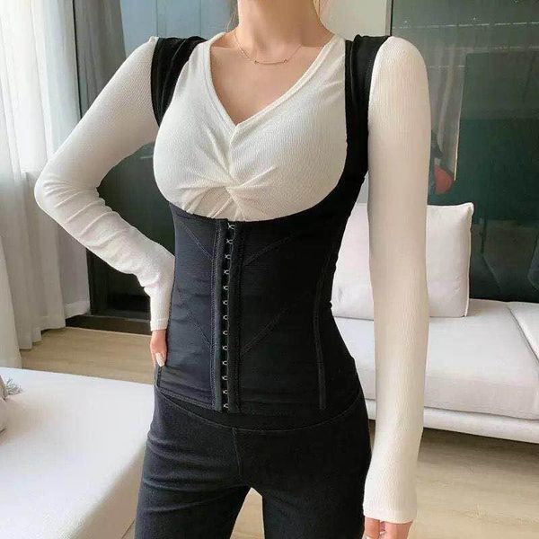 

women's shapers lyingnana ladycorset waist trainer control body shaper tummy shapewear women bulifter slimming belt, Black;white