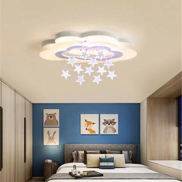 

pendant lamps creative personality cloud lighting boy girl children room ceiling lamp simple modern master bedroom