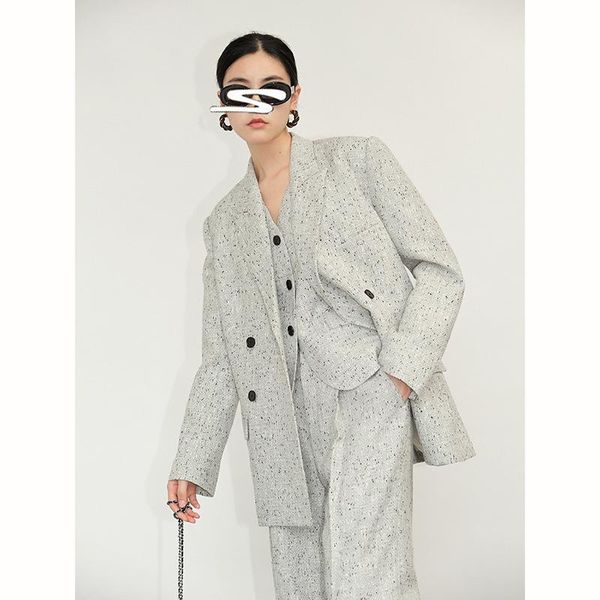 

women's two piece pants fashion white 2 sets womens peice suits coats blazers + skinny female brand designers